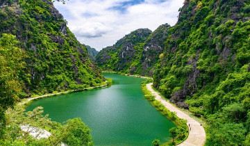 A picture of Small-Group: 2 day Ninh Binh Tour in Homestay with Cycling and Boat Trip