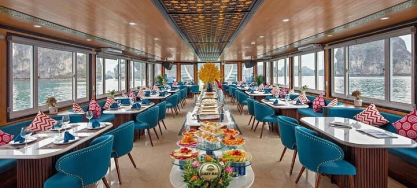 Halong Luxury Day Trip on a 5 Star Luxury Cruise