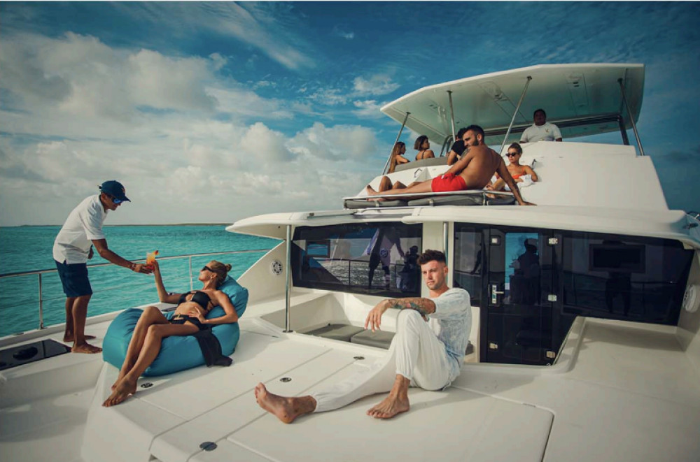 All Inclusive Full Day Charter to Isla Contoy - 51ft Leopard PowerCat