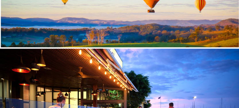 Cairns Classic Hot Air Balloon Ride + Ochre 3-Course Lunch