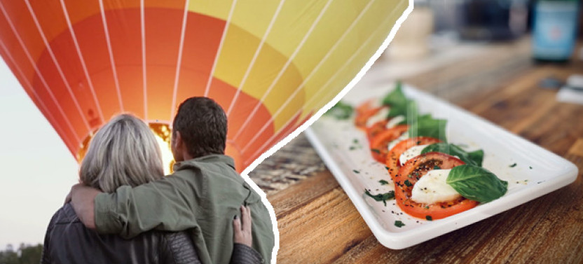Cairns Classic Hot Air Balloon Ride + Lemoncello 3-Course Meal