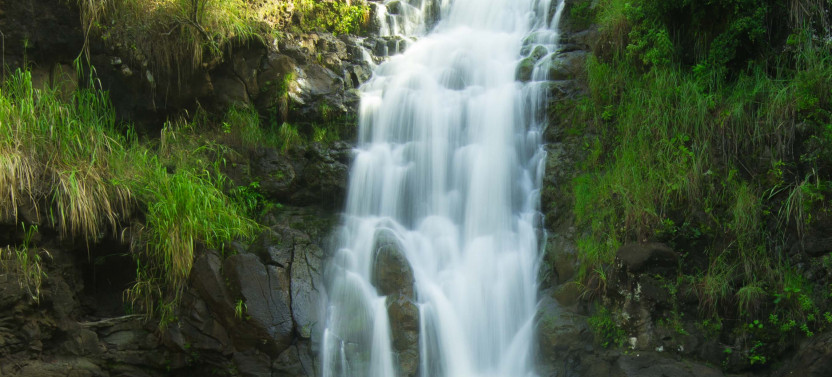 Complete Island Adventure With Waterfall