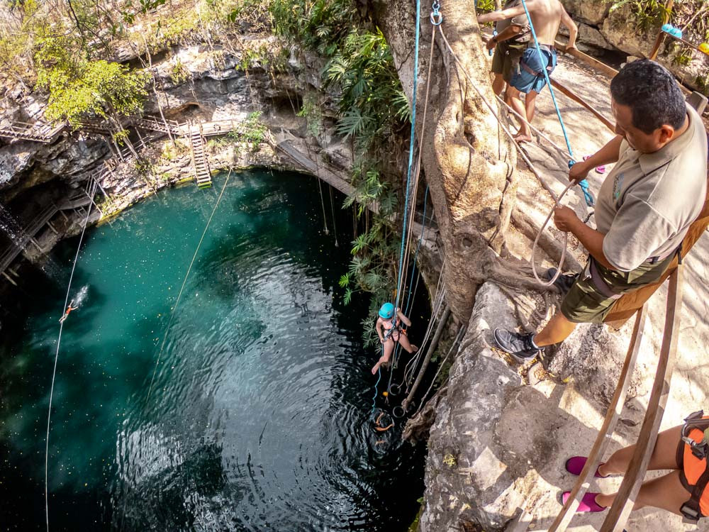 Ek Balam Visit & Adventure in the Cenote