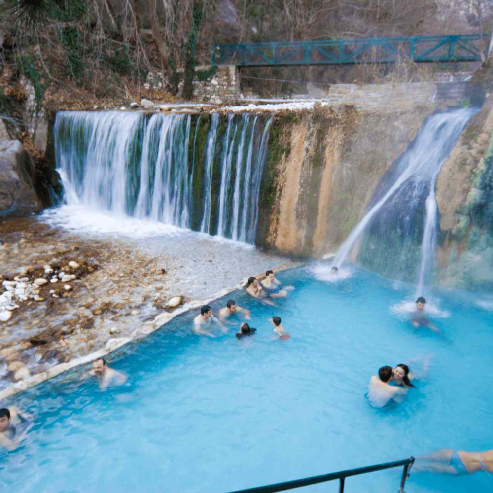 Pozar Thermal Baths and Edessa Waterfalls