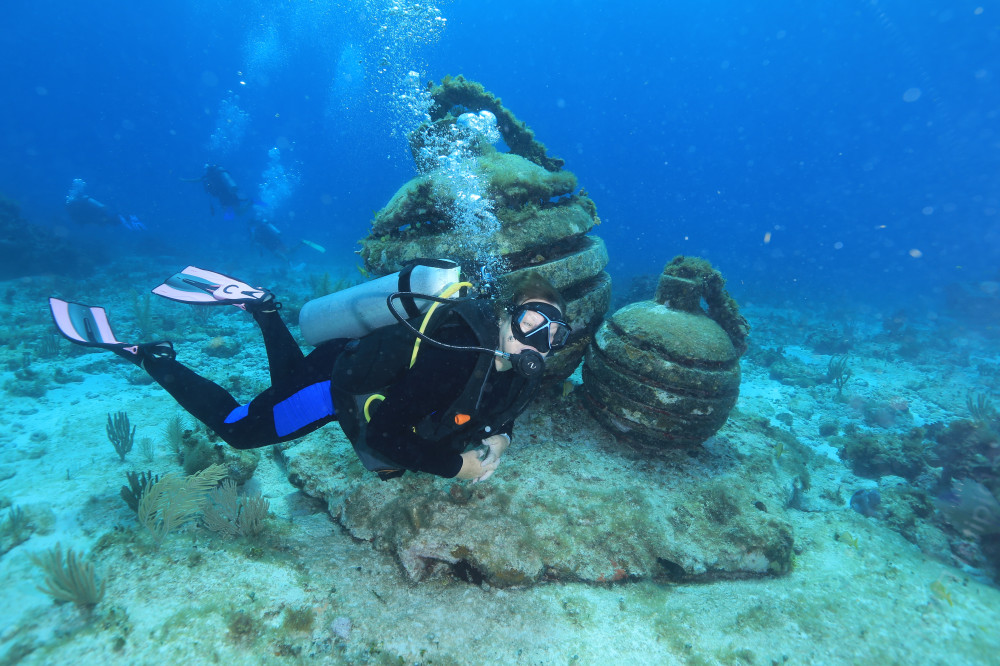 MUSA Underwater Museum For Certified Divers - Cancun | Project Expedition