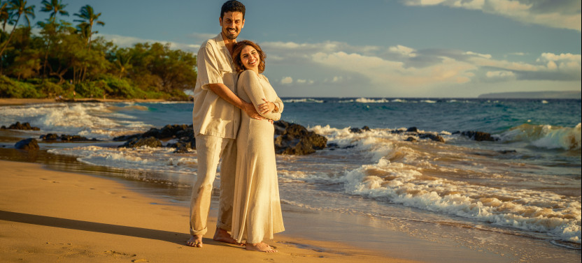 Private Family Photoshoot on the Beach in Wailea