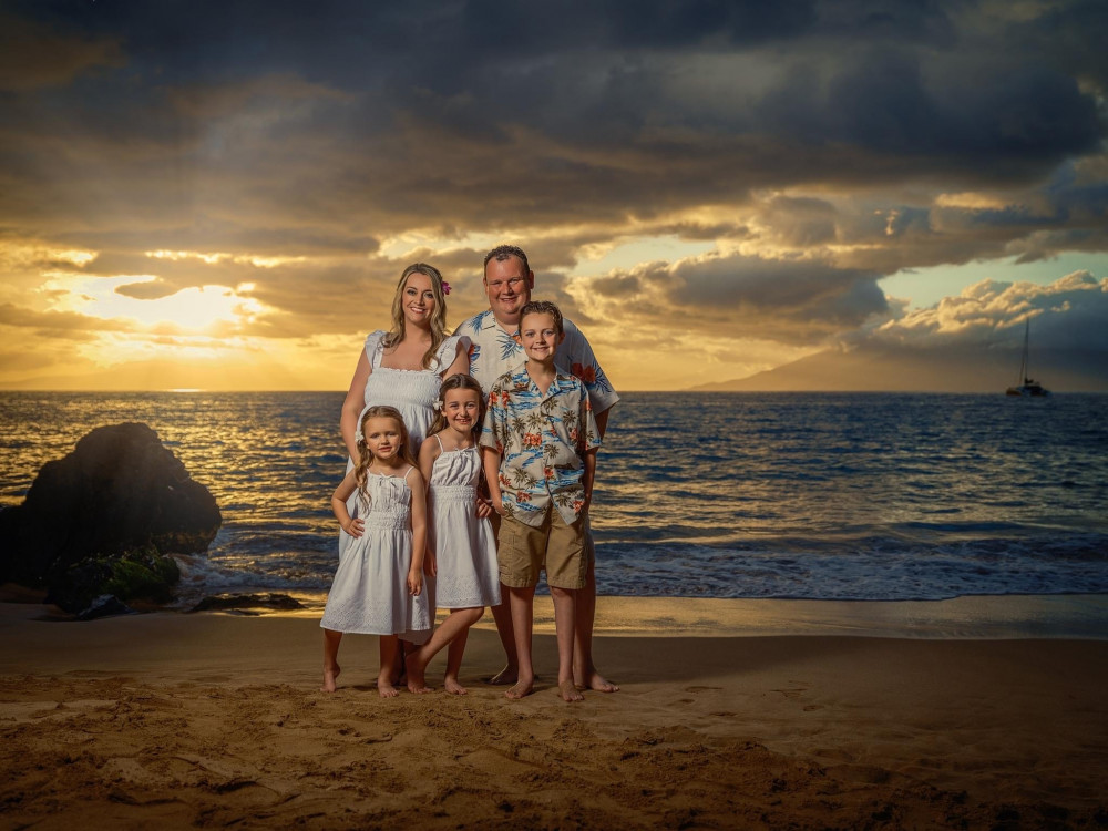 Private Family Photoshoot on the Beach