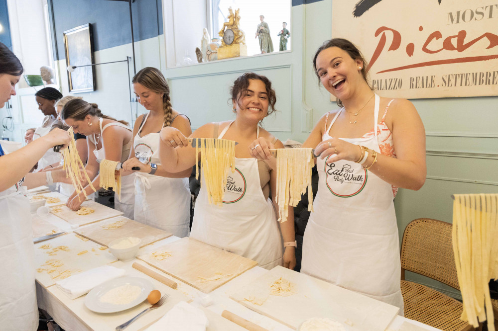 3 in 1 Cooking Class: Fettuccine, Ravioli & Tiramisu making