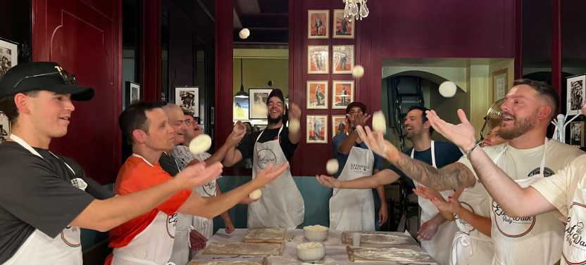 Cooking Class in the Heart of Rome:  Pizza and Tiramisu Making