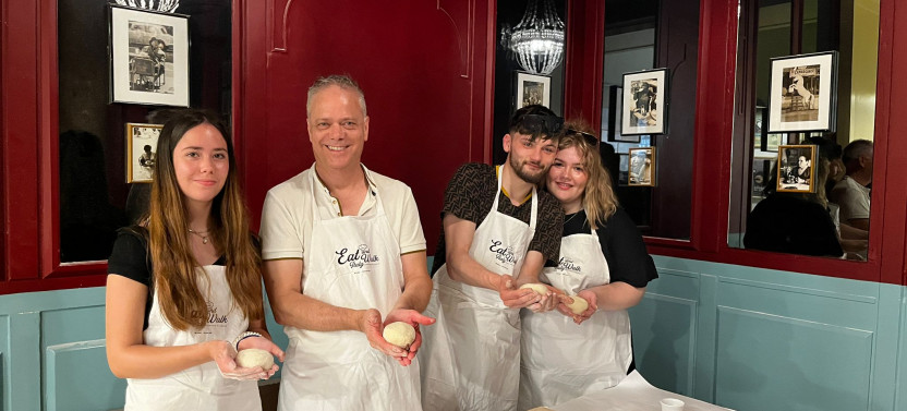 Cooking Class in the Heart of Rome:  Pizza and Tiramisu Making