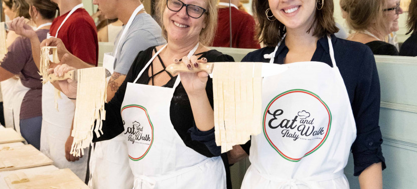 Learn to Make Pasta & Tiramisu with Wine and Limoncello Included