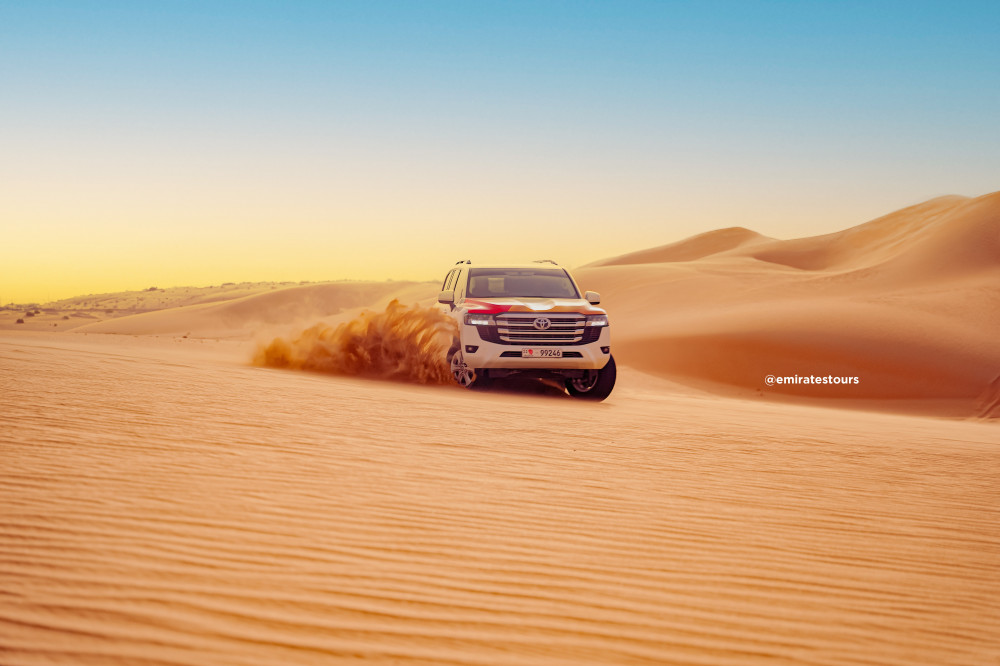 Evening Desert Safari with BBQ Dinner & Shows - Abu Dhabi