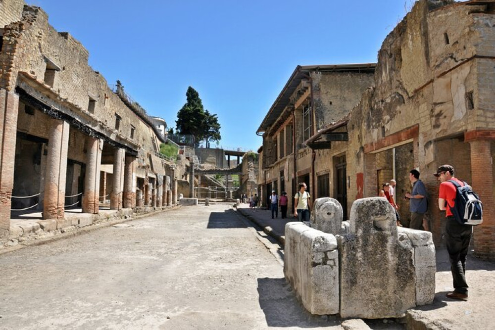 Herculaneum VIP Tour with Audio Guide and Lunch from Naples