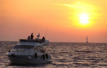 Private Santorini Motor Yacht Cruise - Full Day