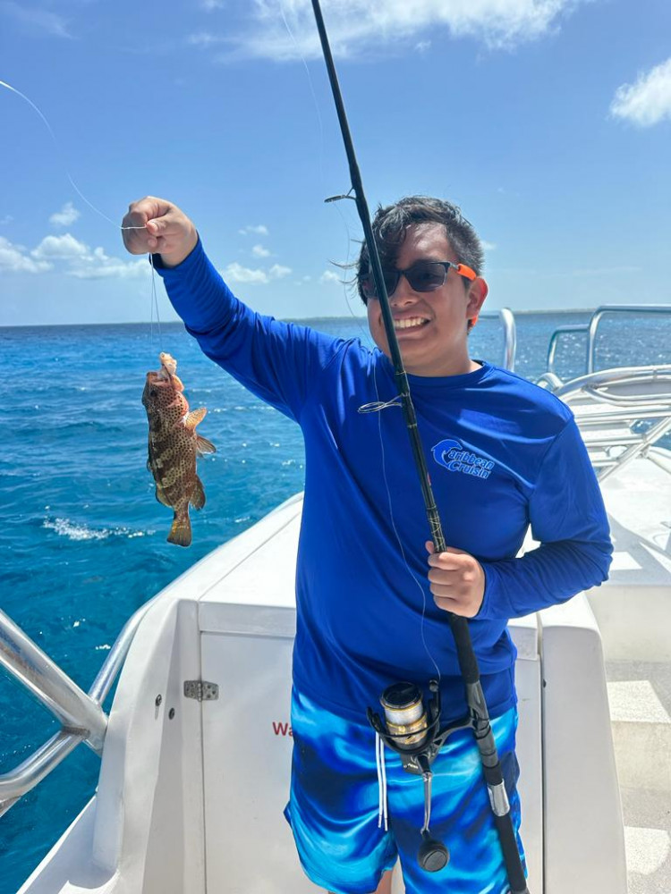 Private Bottom Fishing Charter with Beachside Barbecue