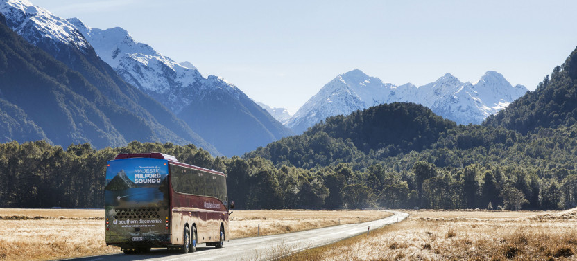 Milford Sound Coach | Cruise | Fly