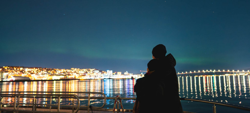 Electric Northern Lights Cruise from Tromsø