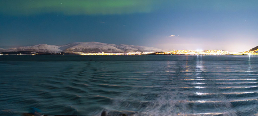 Electric Northern Lights Cruise from Tromsø