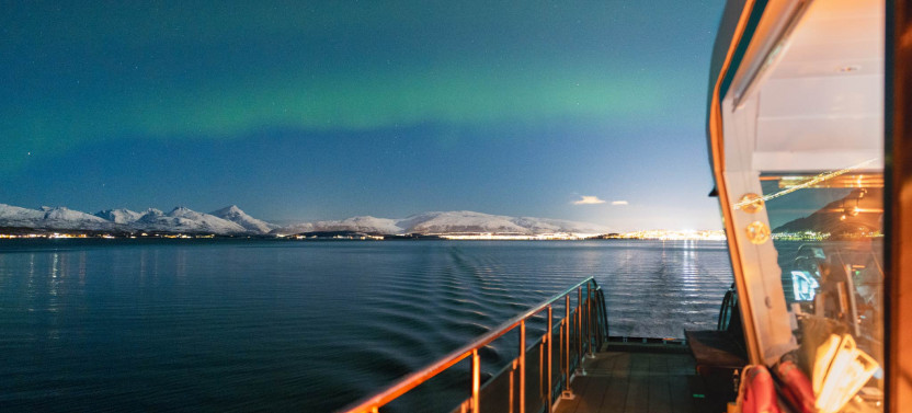 Electric Northern Lights Cruise from Tromsø