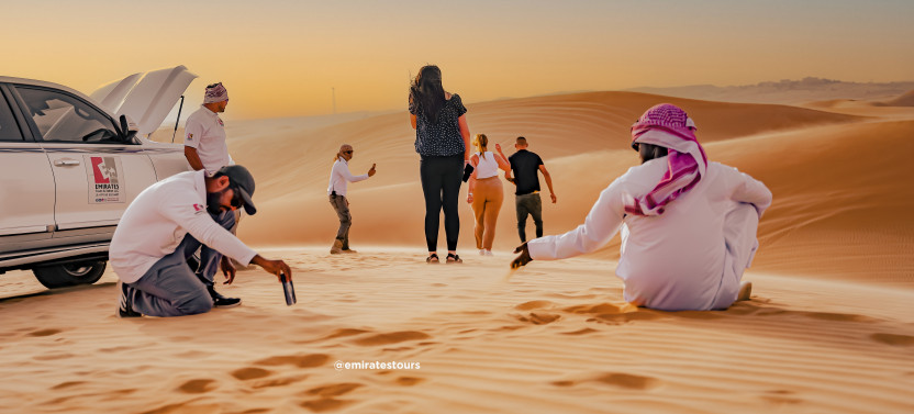 Evening Desert Safari with BBQ Dinner & Shows - Abu Dhabi