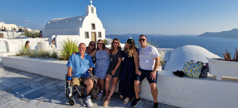 Santorini: 4hr Private Wheelchair Accessible Tour