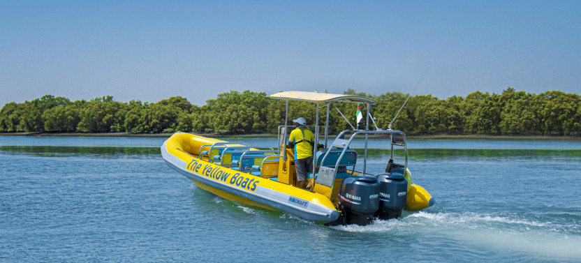 45 Minute - Yellow Boats Yas Bay Cruise