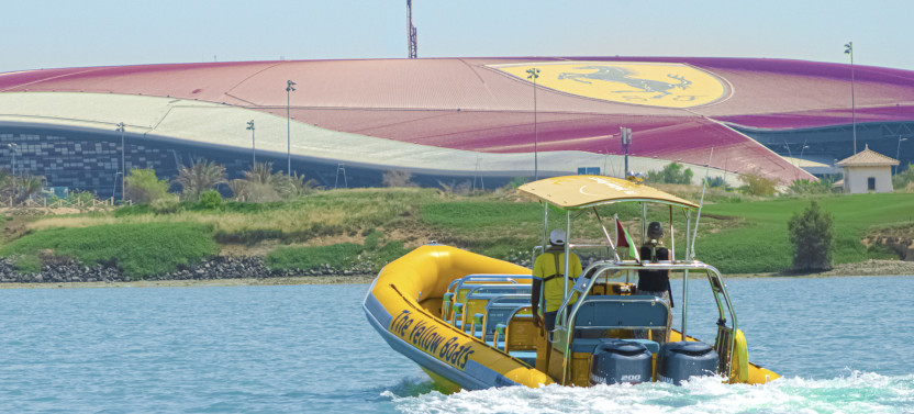 45 Minute - Yellow Boats Yas Bay Cruise