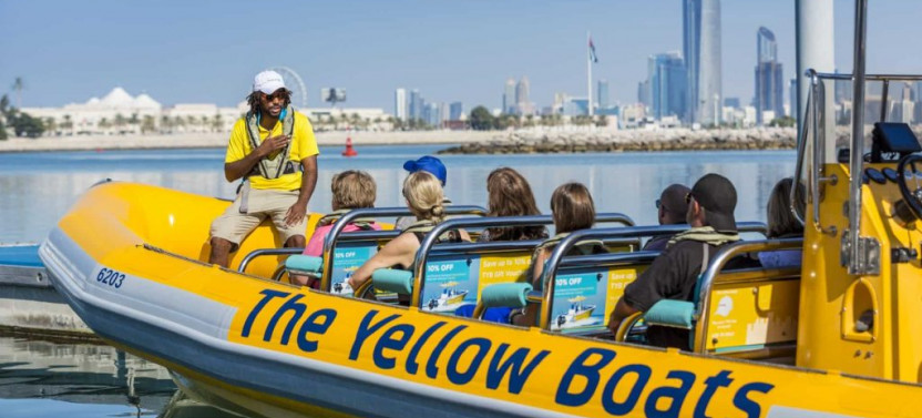 60 Minutes - Yellow Boats Emirates Palace Marina Curise