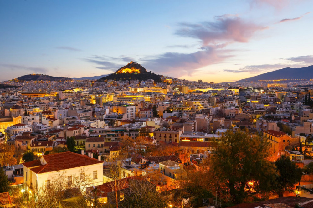 Athens City Night Walking Tour