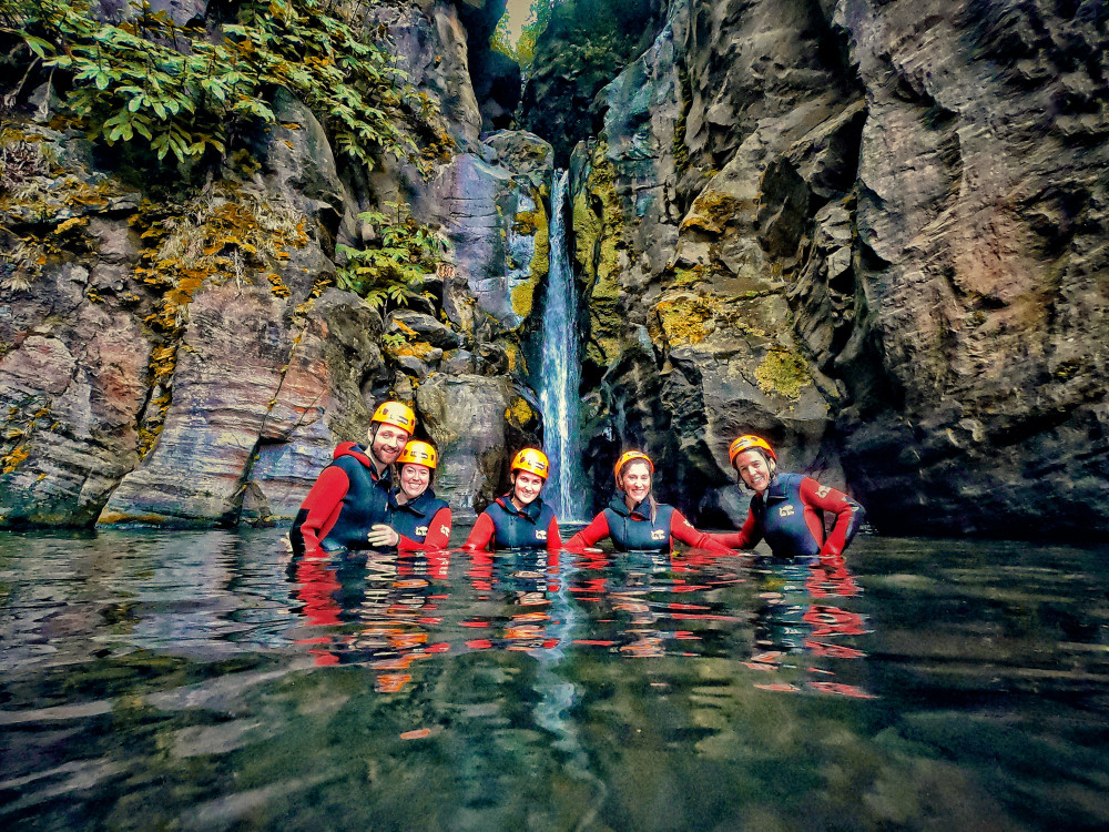 Canyoning in Salto do Cabrito