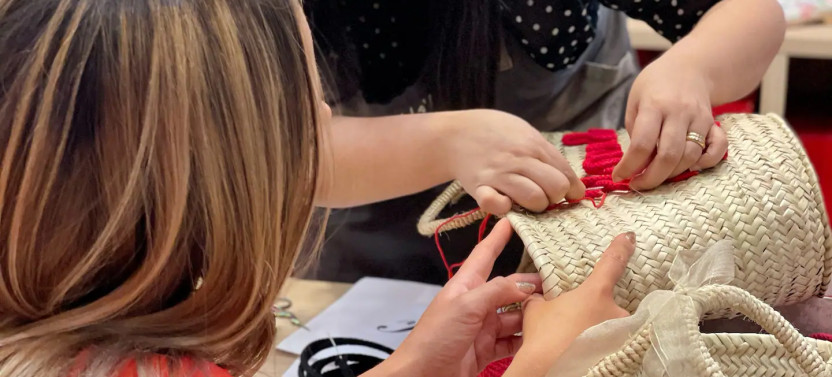 Design and Craft a Raffia Bag in Puerto Rico