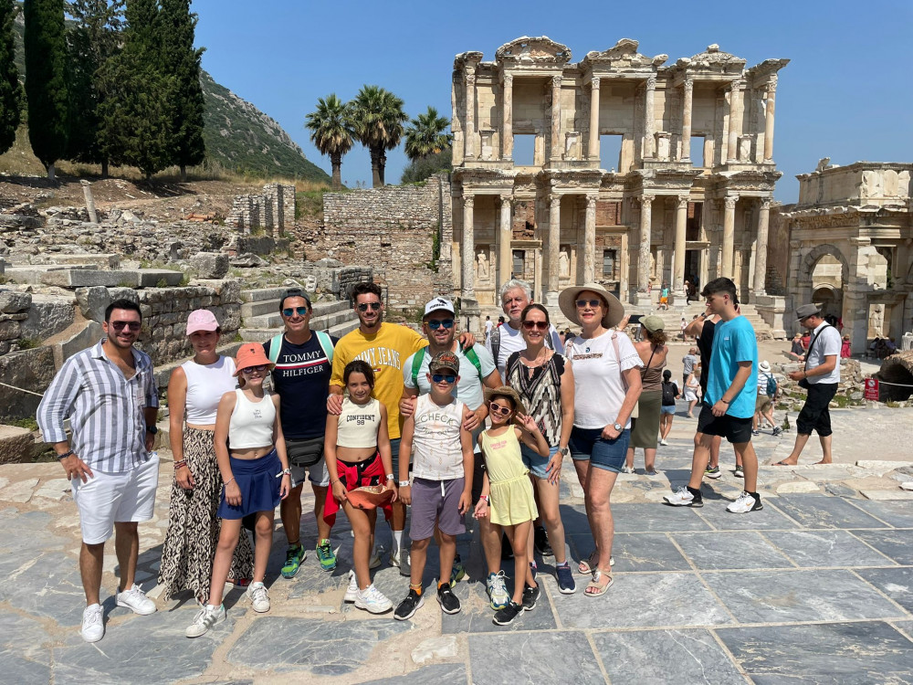 Day Tour to Ephesus & Pamukkale from Kusadasi