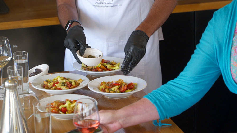 Private Tour: Santorini Cooking Class and Wine-Tasting Tour - Fira ...