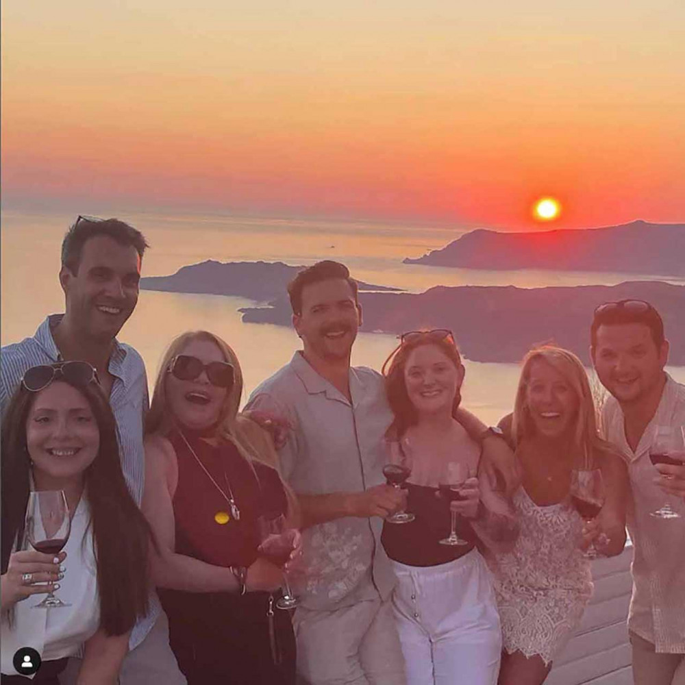 Santorini Wine Adventure at Sunset