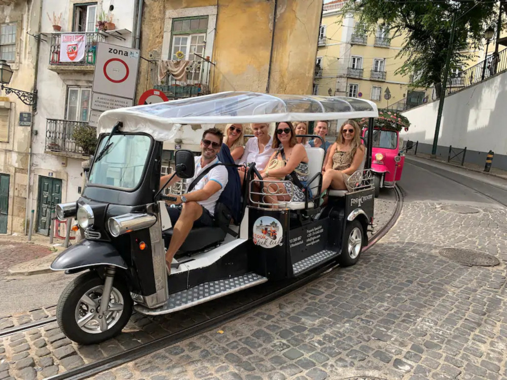 True Half Day Tuk Tuk Tour of Lisbon