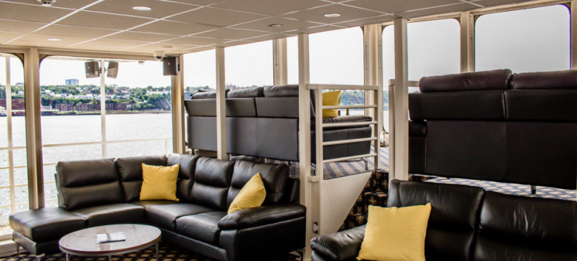 Whale Watching Cruise VIP Lounge St. Laurent - Afternoon