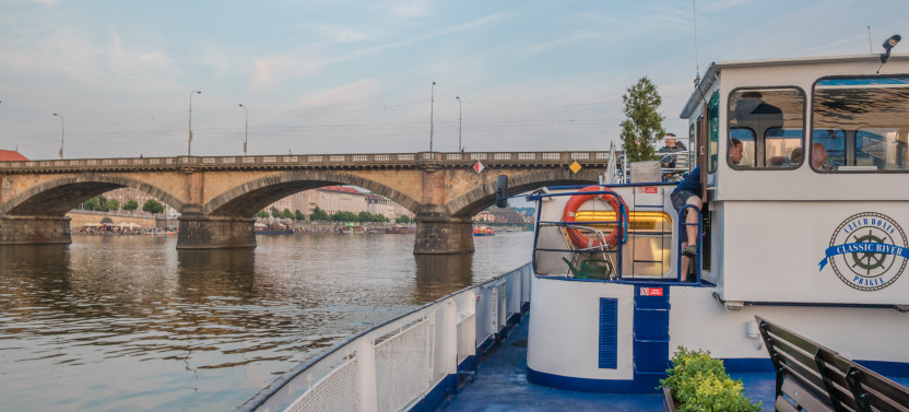 1 Hour Panoramic Vltava River Cruise