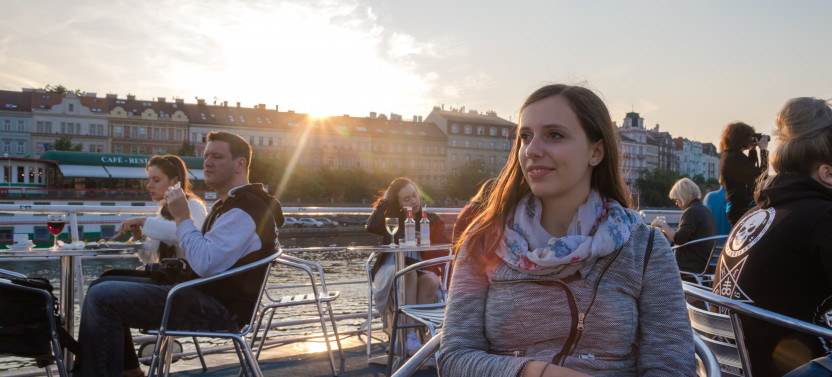 1 Hour Panoramic Vltava River Cruise