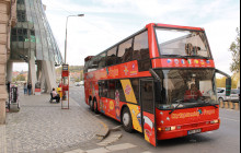 City Sightseeing Hop On Hop Off Prague Bus + 1hr river cruise