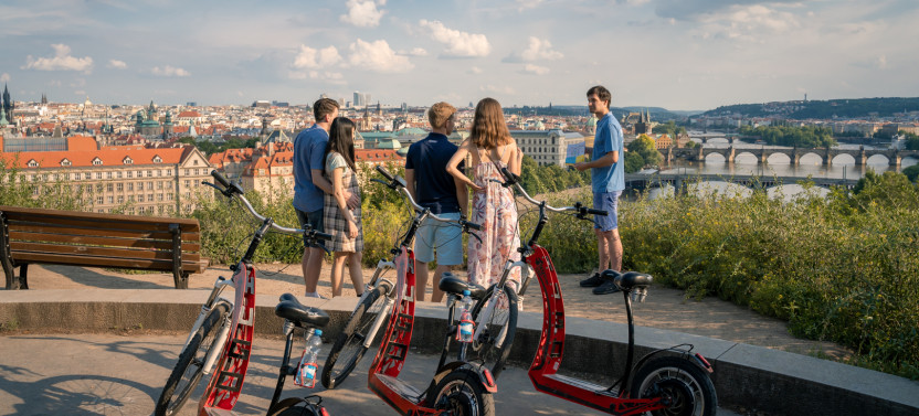 Two Hour E-scooter HUGO Bike Guided Tour
