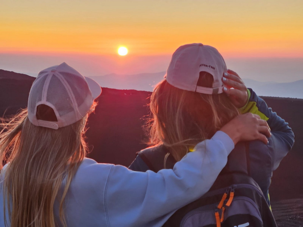 Etna Sunset 2900 meters