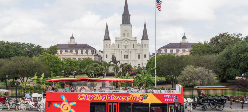 City Sightseeing Hop On Hop Off Bus Tour New Orleans
