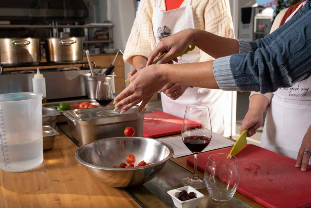 Private Cooking Class in Santorini
