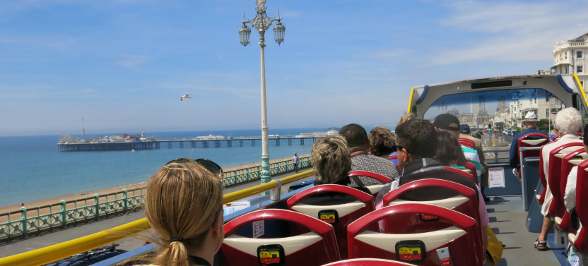 City Sightseeing Hop On Hop Off Bus Tour Brighton