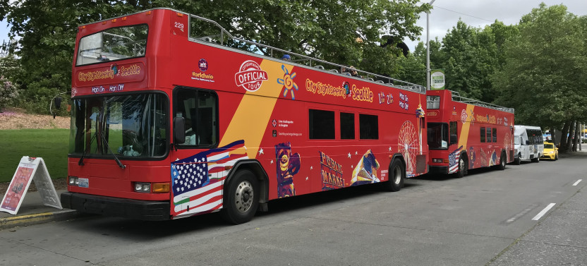 City Sightseeing Hop On Hop Off Bus Tour Seattle