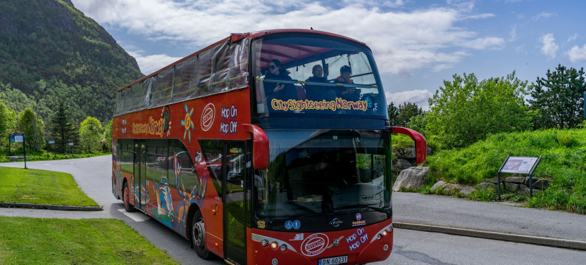 City Sightseeing Hop On Hop Off Bus Tour Alesund