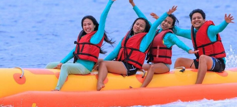 Banana Tube Ride in Negombo