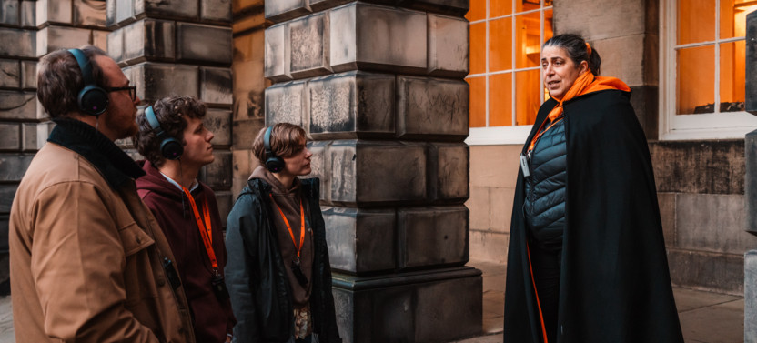 Small Group Multi-Sensory Underground Vaults Evening Tour with Whisky