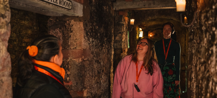Small Group Multi-Sensory Historic Vaults Walking Tour