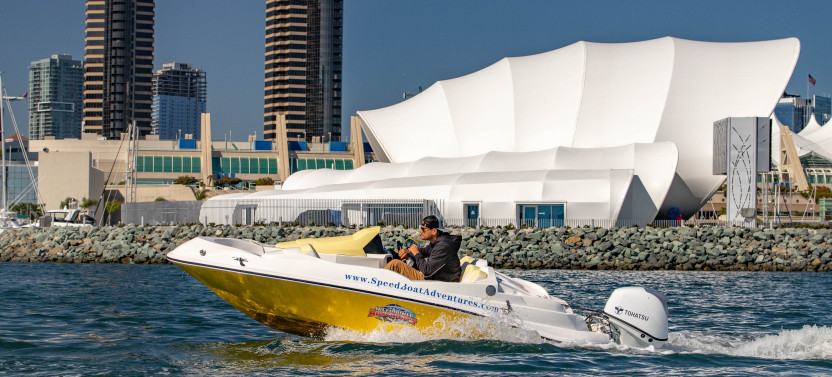 San Diego Speed Boat Adventure Double Boat